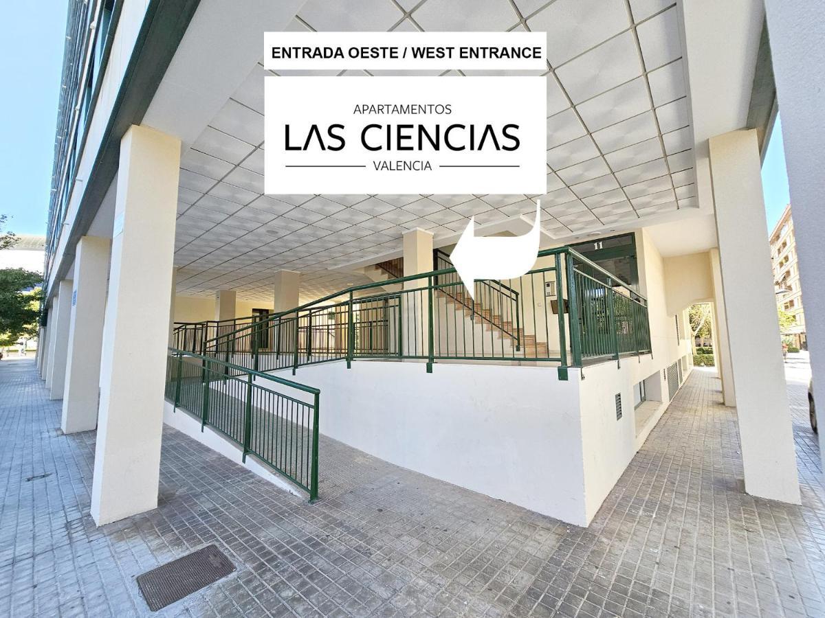 Apartamentos Las Ciencias V Valencia Eksteriør billede