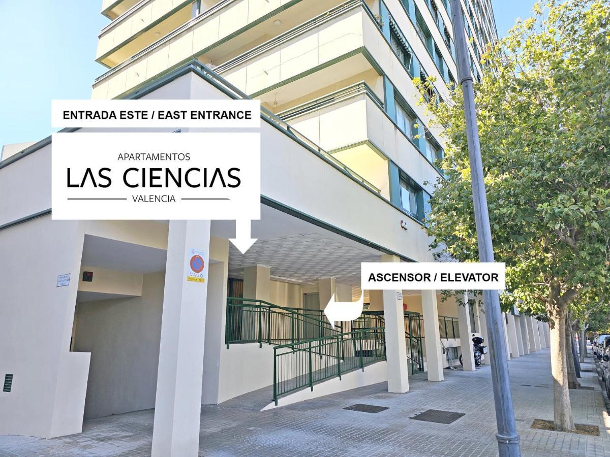 Apartamentos Las Ciencias V Valencia Eksteriør billede