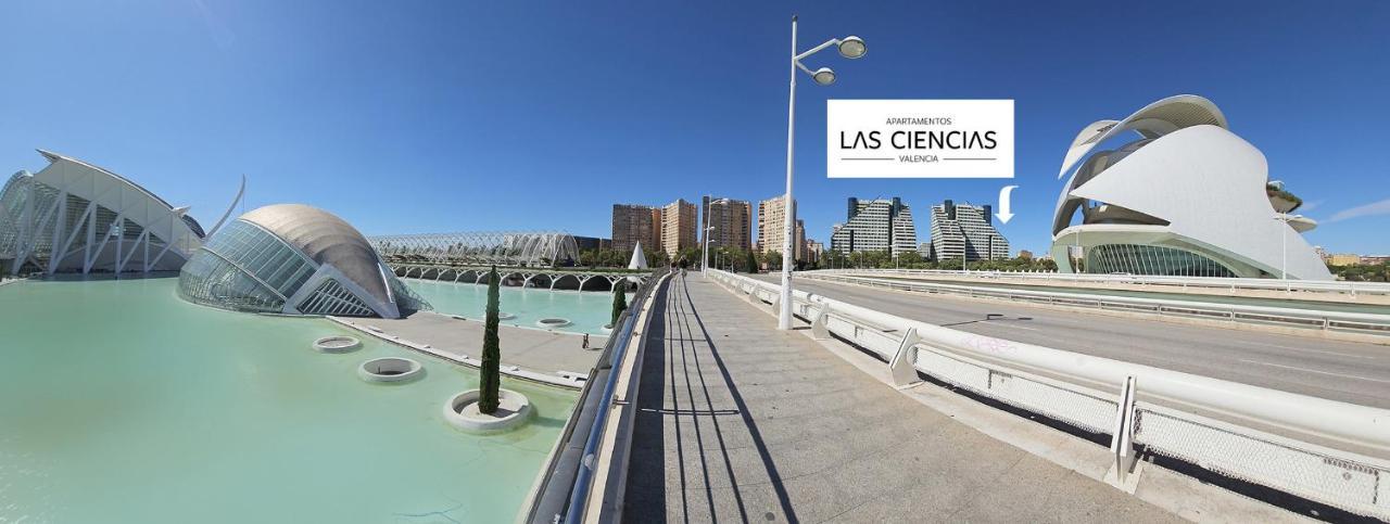 Apartamentos Las Ciencias V Valencia Eksteriør billede