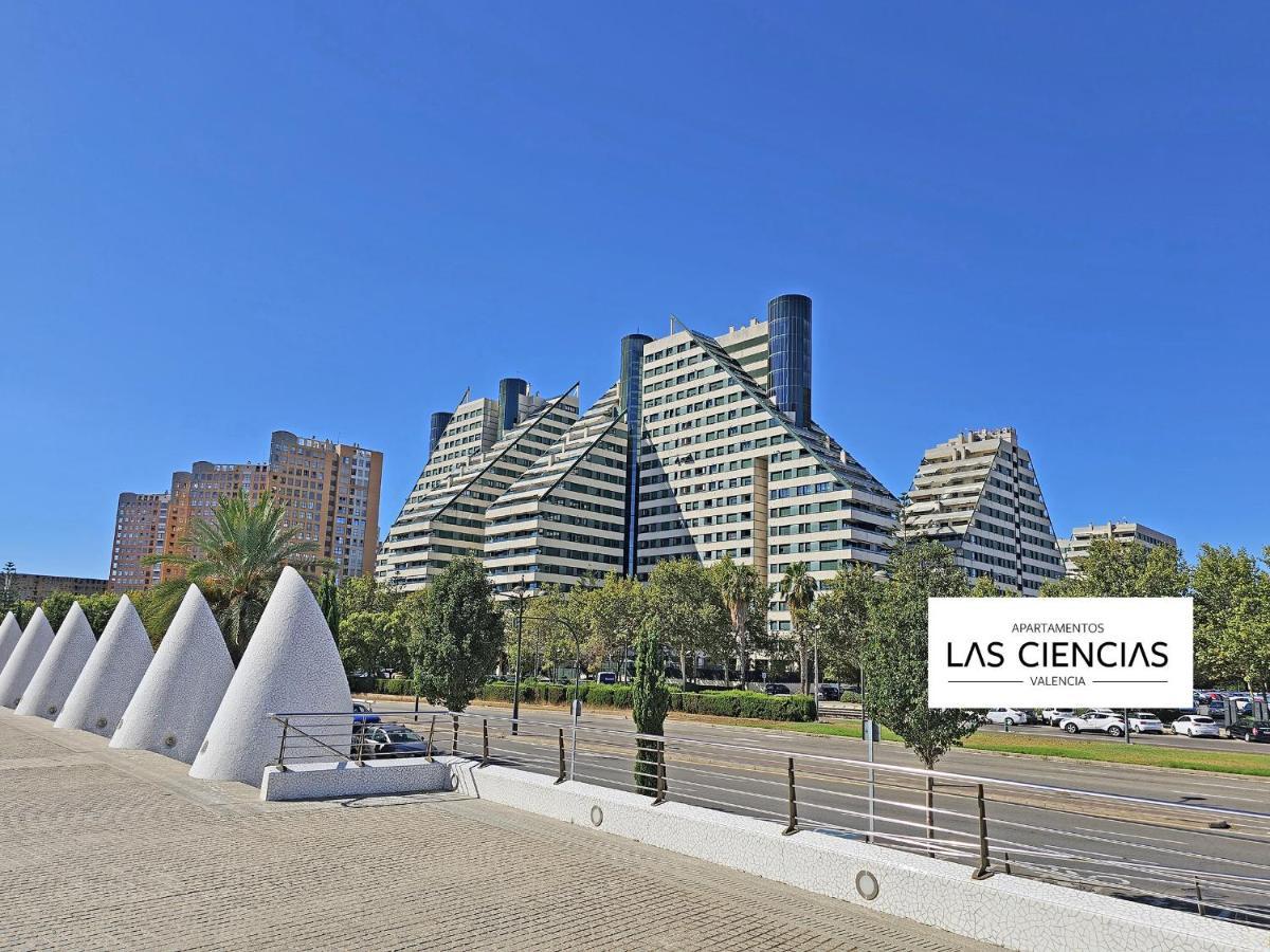 Apartamentos Las Ciencias V Valencia Eksteriør billede